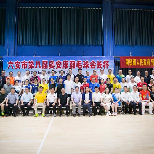 六安市第八届“奥安康会长杯”羽毛球 邀请赛圆满举办！
